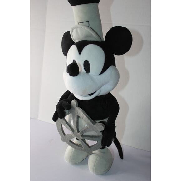 Mickey Mouse Steamboat Willie 90th Special Edition 17” Plush Target Animated - Picture 3 of 4